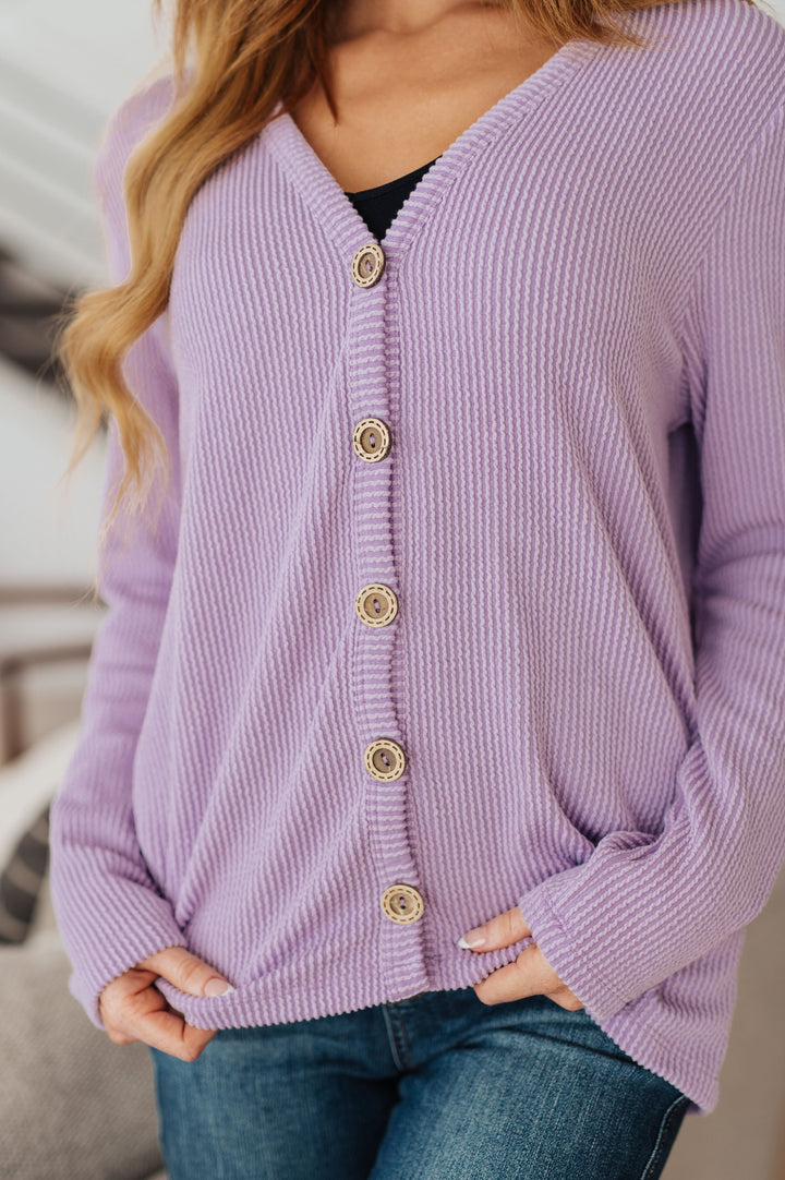 Embrace The Day Ribbed Cardigan