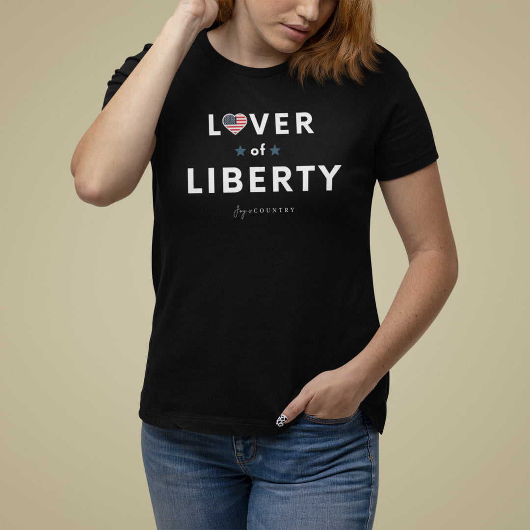 Lover of Liberty - Unisex Crew-Neck Tee - Joy & Country