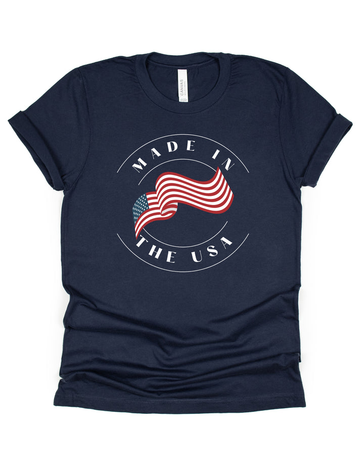 Made in the USA - Unisex Crew-Neck Tee - Joy & Country
