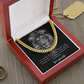 To My Husband - Lion - Stainless Steel Chain Necklace - Joy & Country