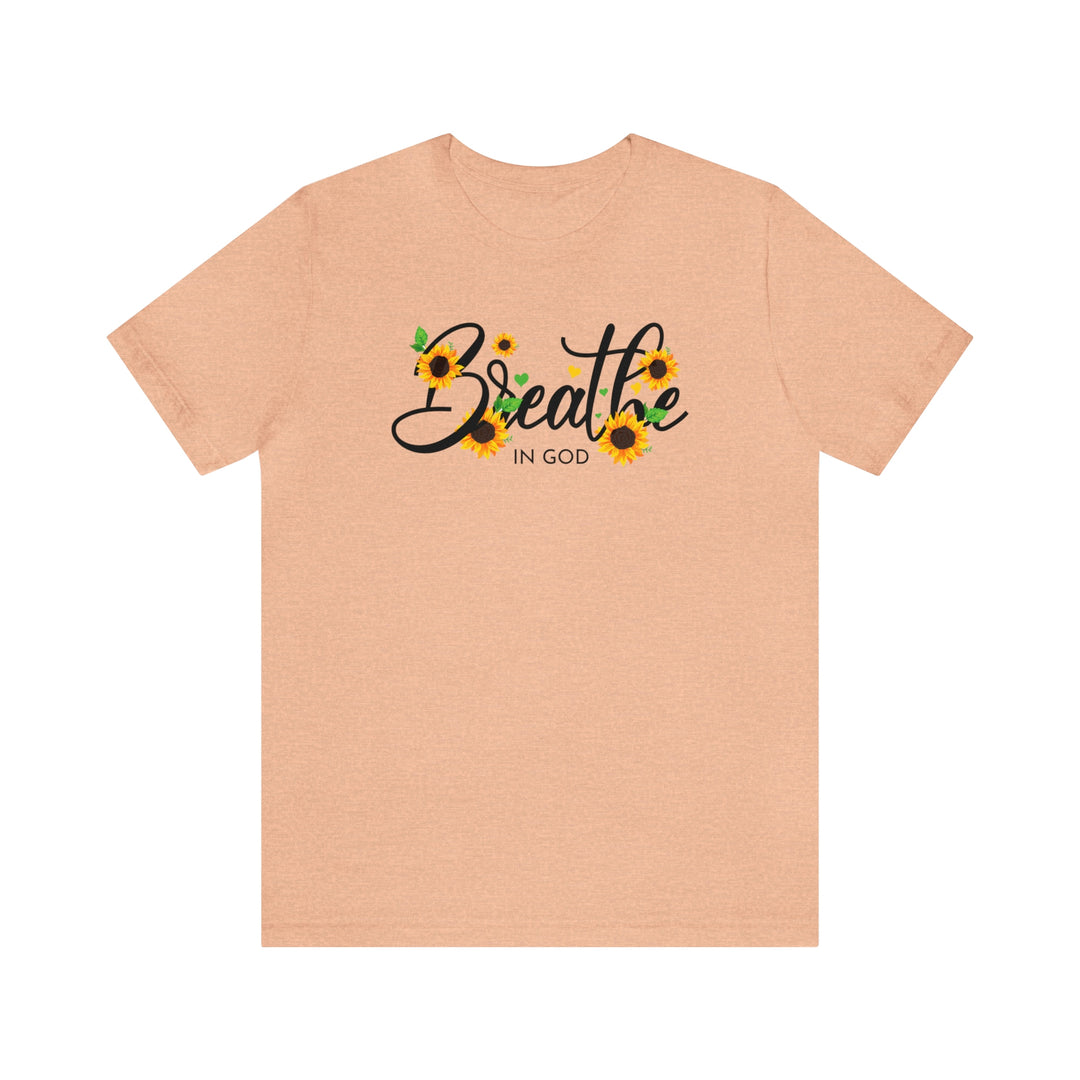 Breathe In God, Breathe Out (2-sided) - Unisex Crew-Neck Tee