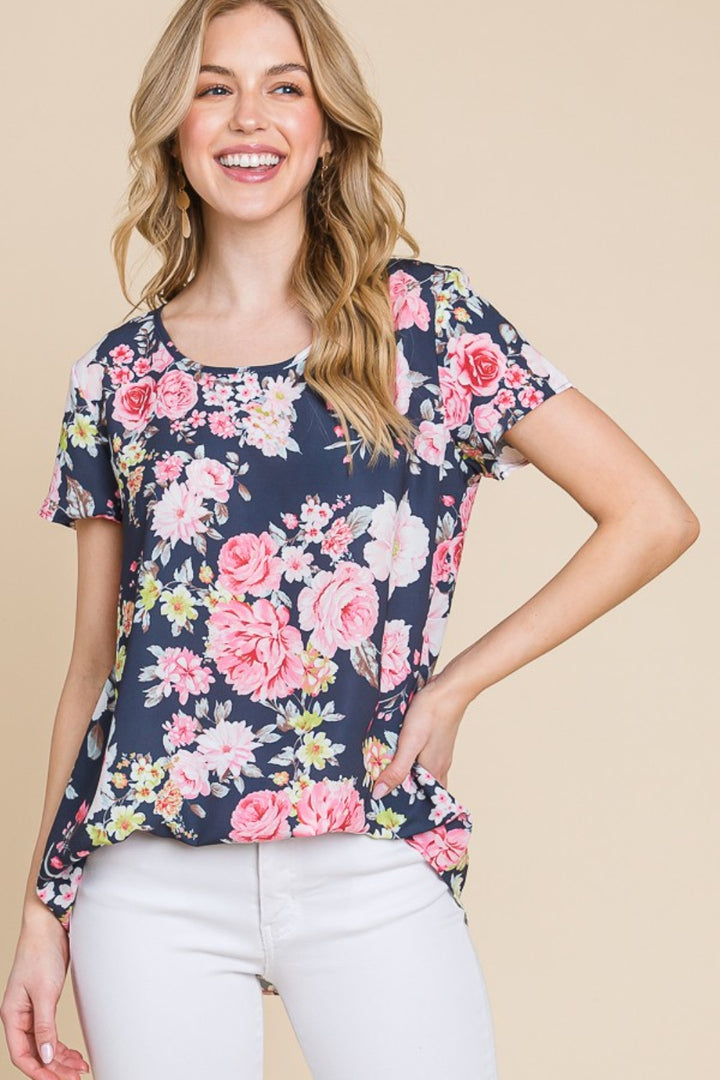 Polished & Casual Floral Top
