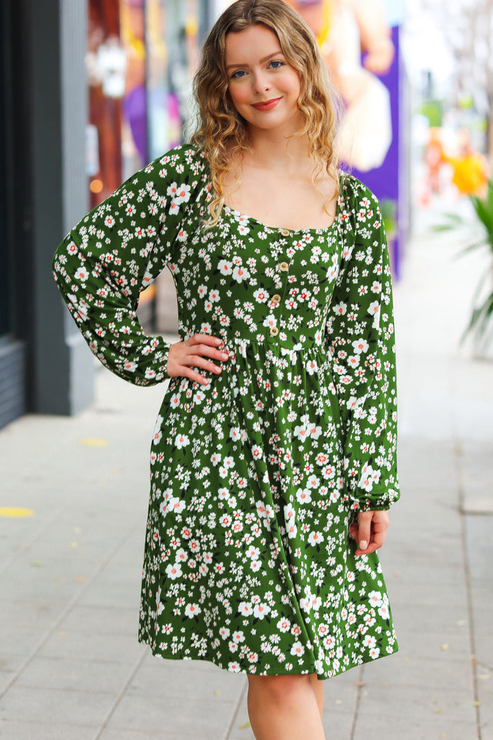 Positively Perfect Floral Dress
