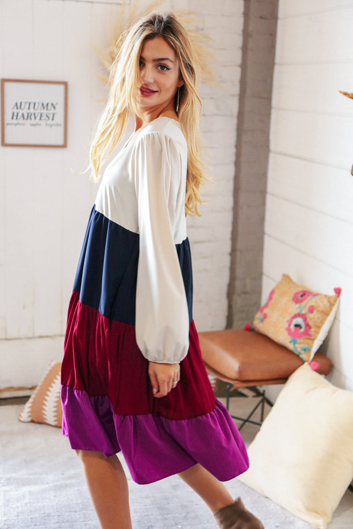 Stand Out - Pocketed Swing Dress