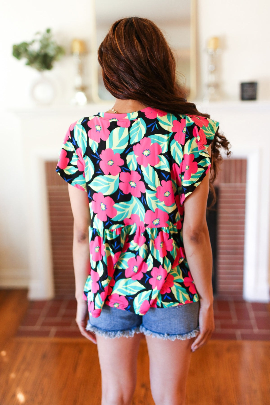 Garden Party Babydoll Top - Joy & Country