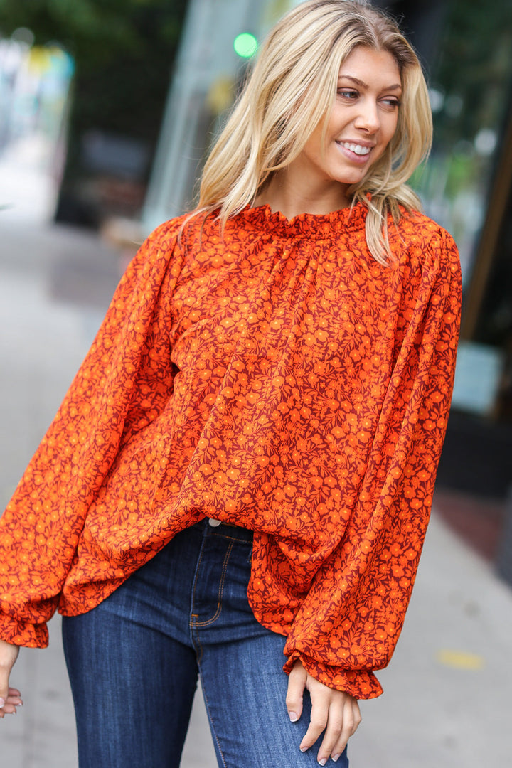 All About You - Floral Top