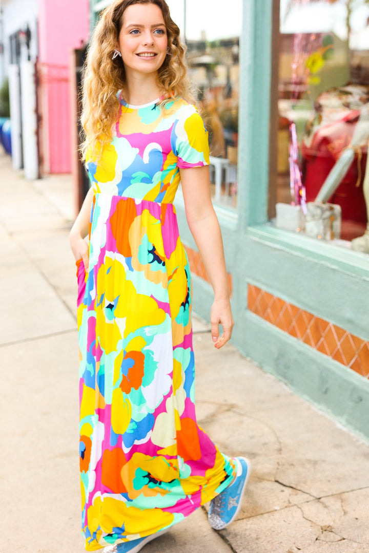 Lots To Love Floral Maxi Dress