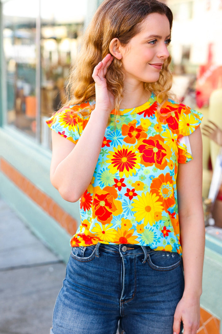 Always Adored Floral Top