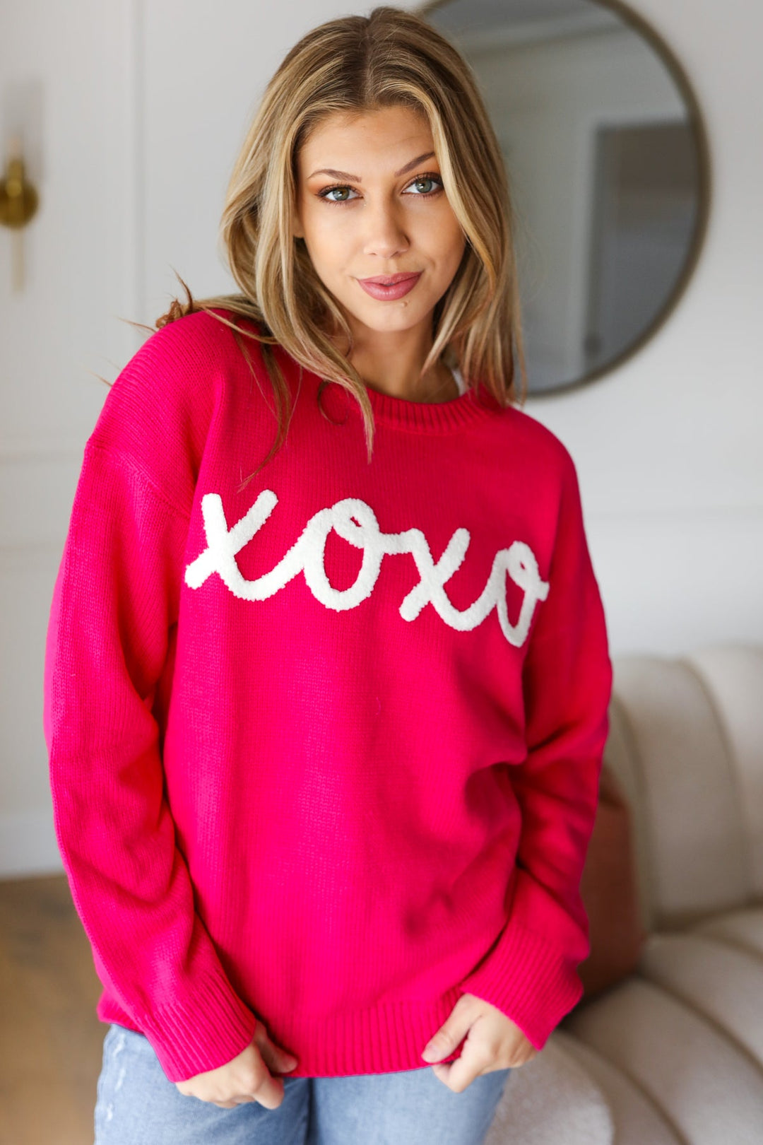 Love Pop - Embroidered Sweater