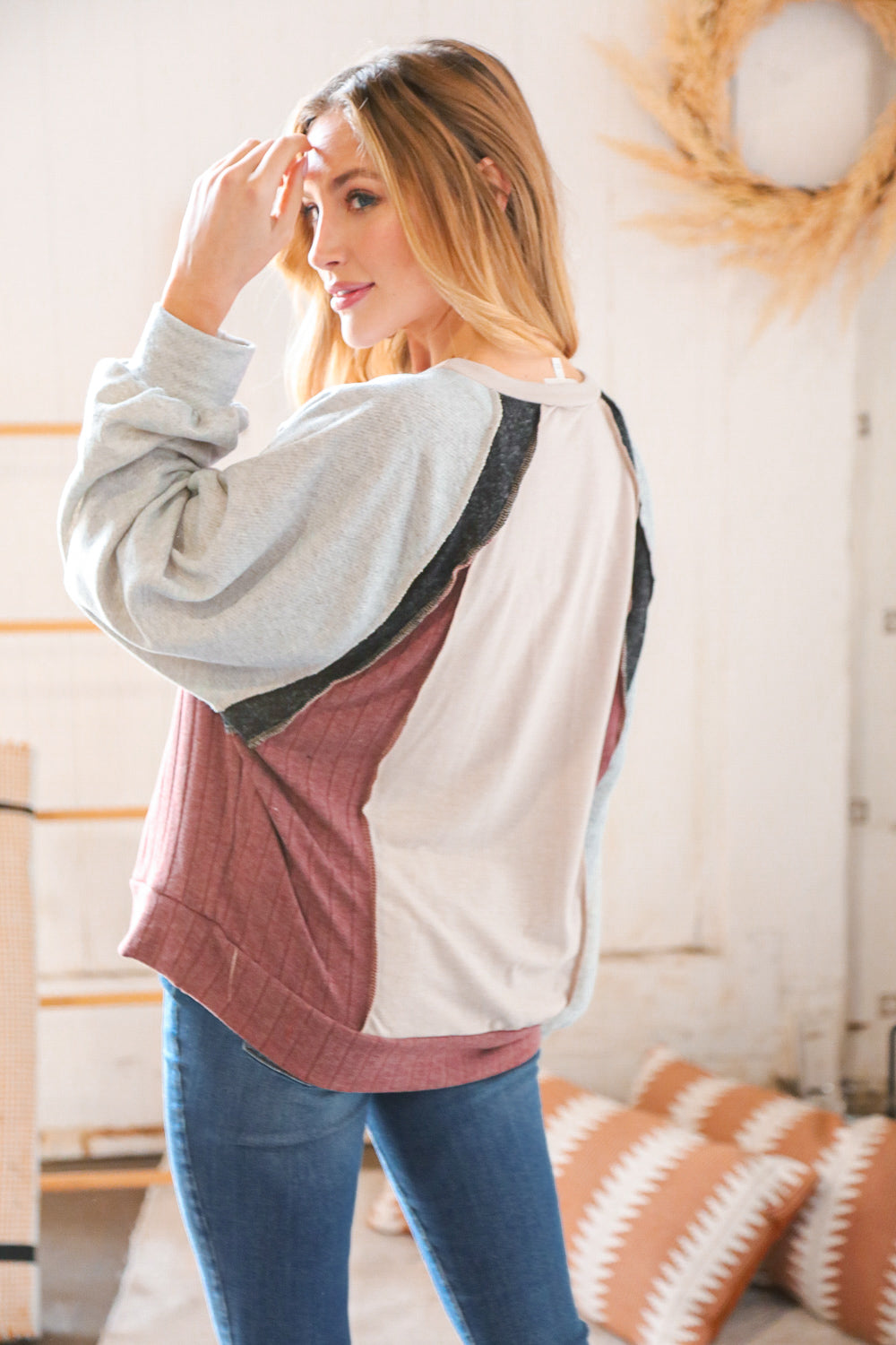 Elevated Lounging - Soft Oversized Top