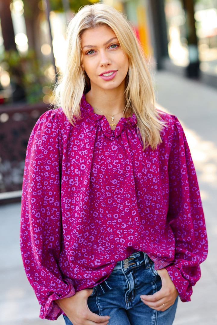 If You Dare Floral Top
