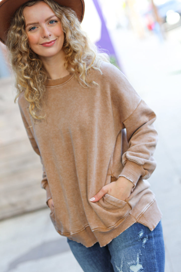 Be Your Best - Mocha Pullover