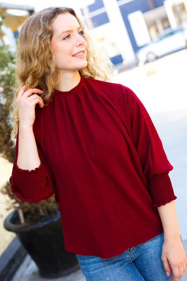 Rich Classics Blouse - Wine   Shirts & Tops Joy & Country