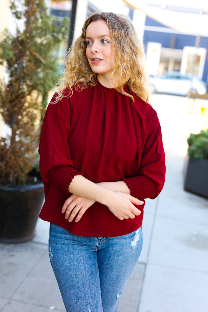 Rich Classics Blouse - Wine   Shirts & Tops Joy & Country