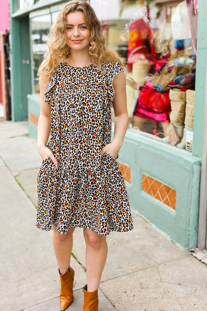 Fiercely Bold - Leopard Print Dress