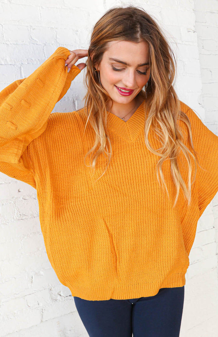 Bubble Up Chunky Sweater