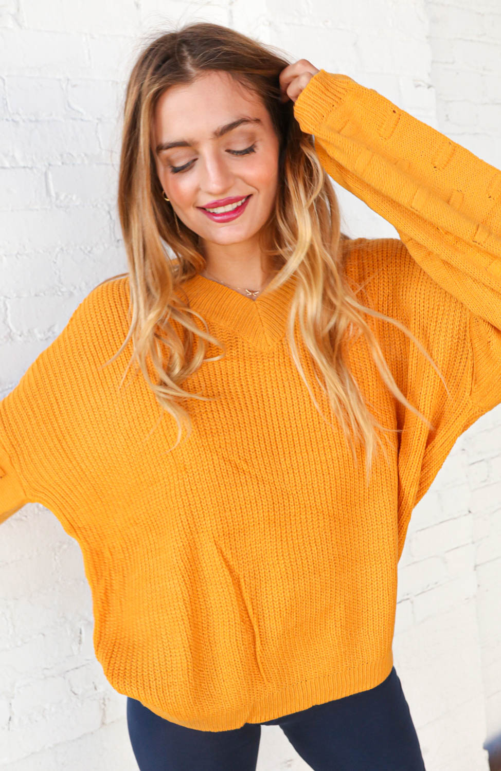 Bubble Up Chunky Sweater