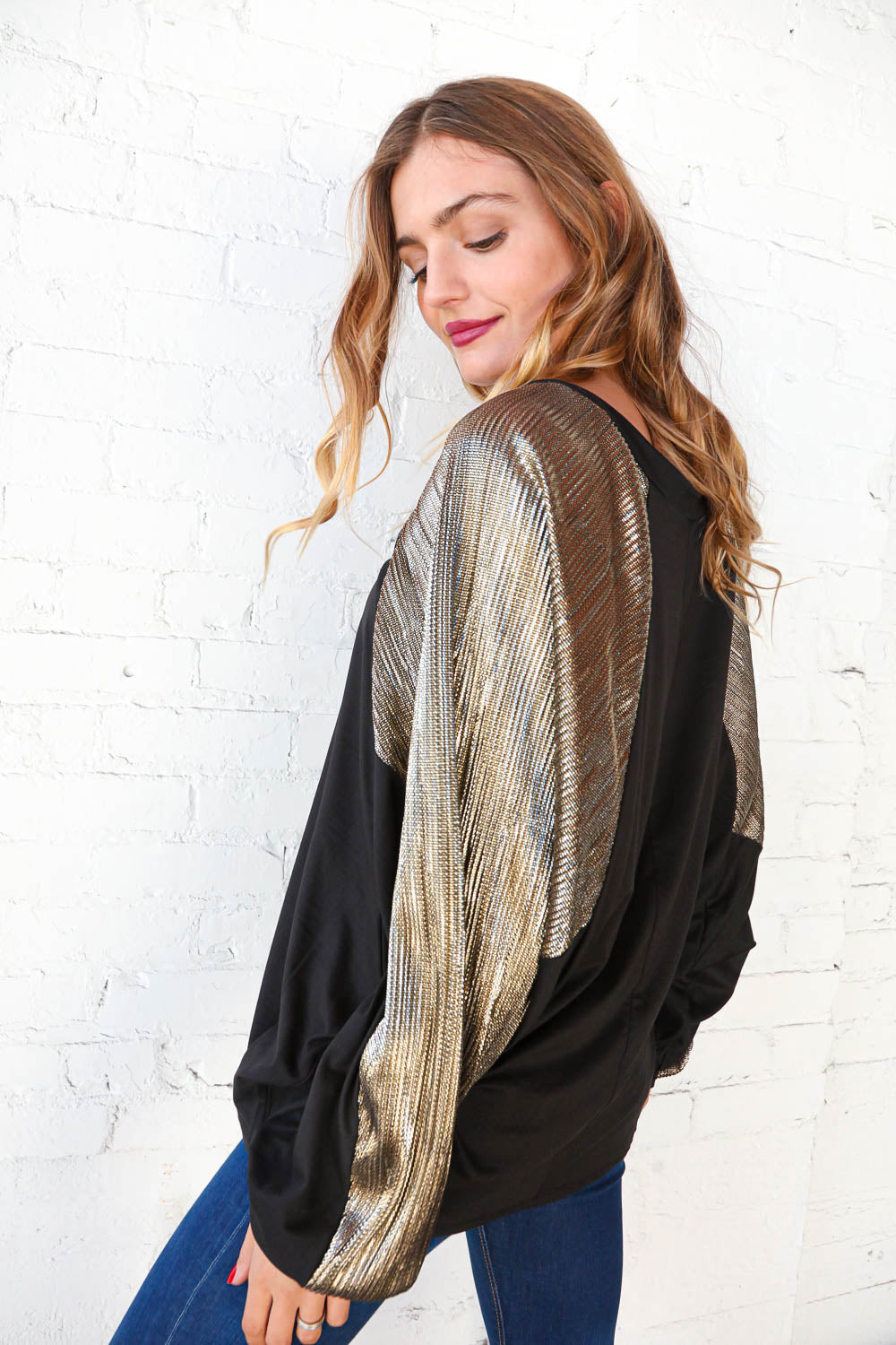 Shimmer and Sass Top