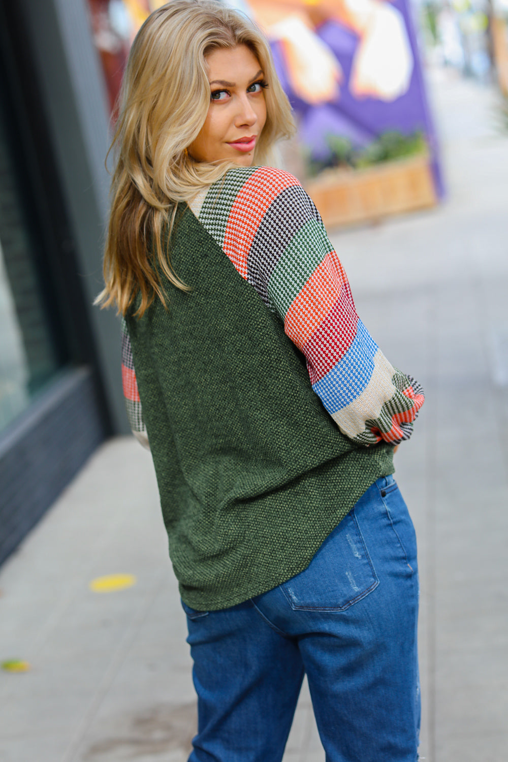 Don't Stop Textured Knit Top