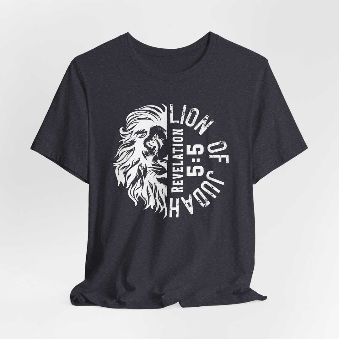 Lion Of Judah Revelation 5:5 - Unisex Crew-Neck Tee - Joy & Country
