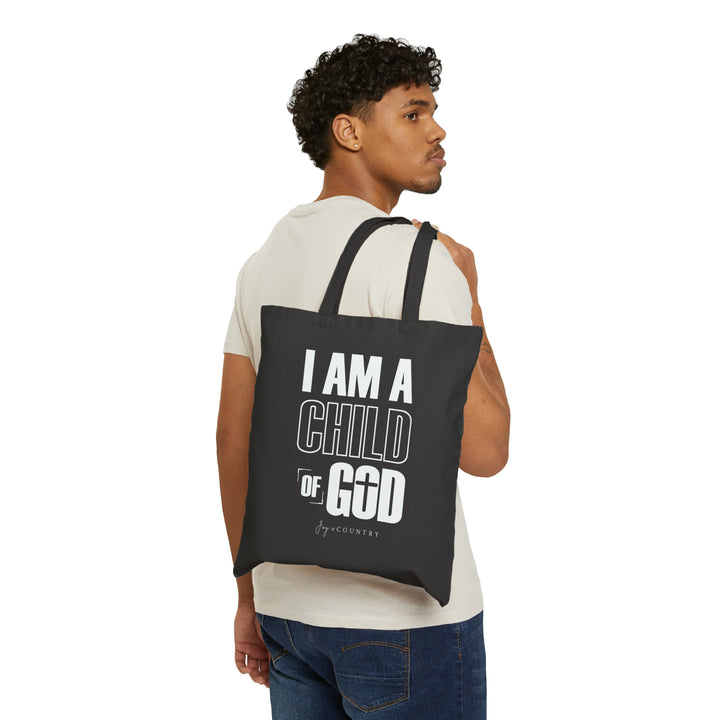 I Am A Child Of God - Cotton Canvas Tote Bag