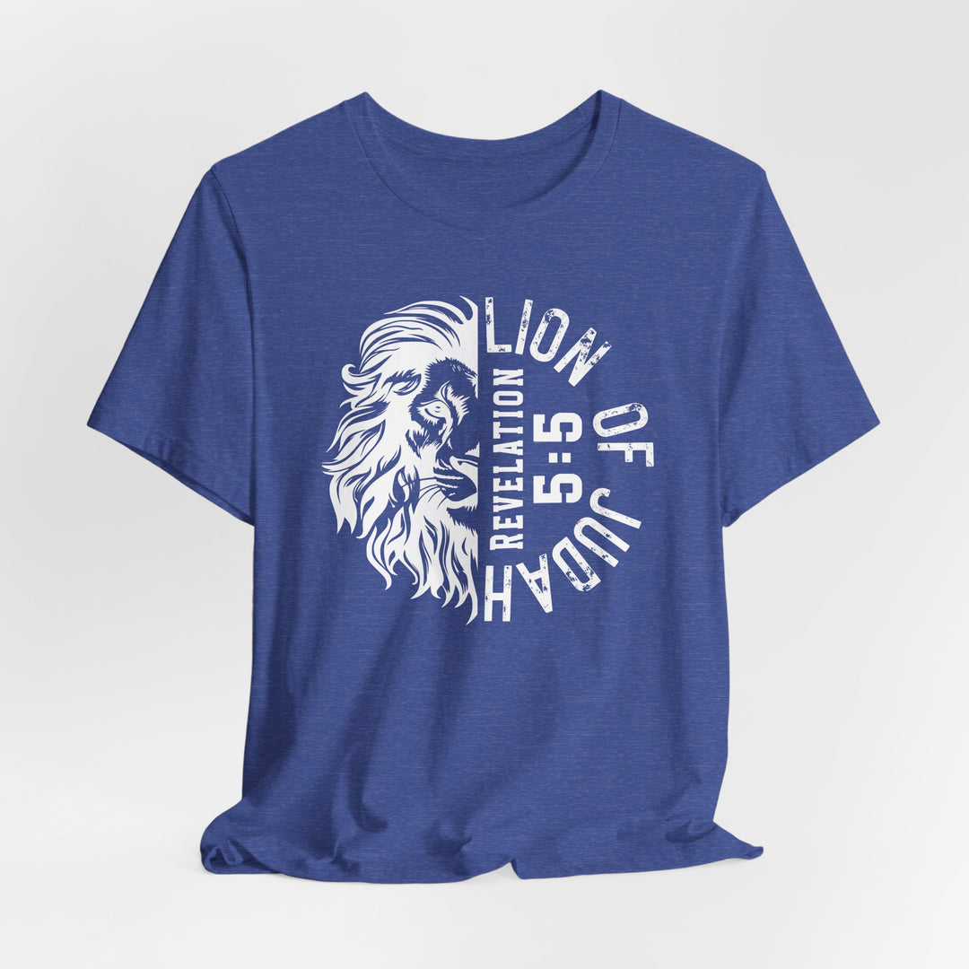 Lion Of Judah Revelation 5:5 - Unisex Crew-Neck Tee - Joy & Country