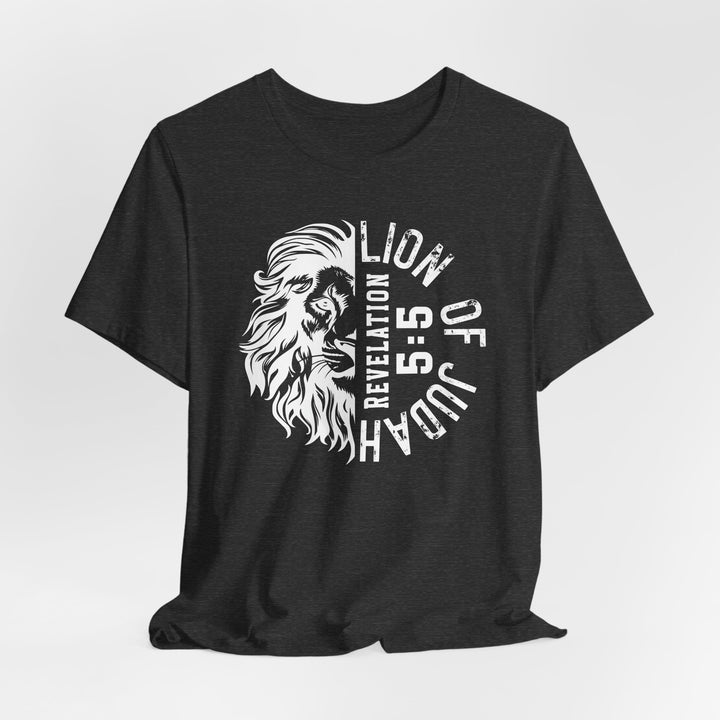 Lion Of Judah Revelation 5:5 - Unisex Crew-Neck Tee - Joy & Country