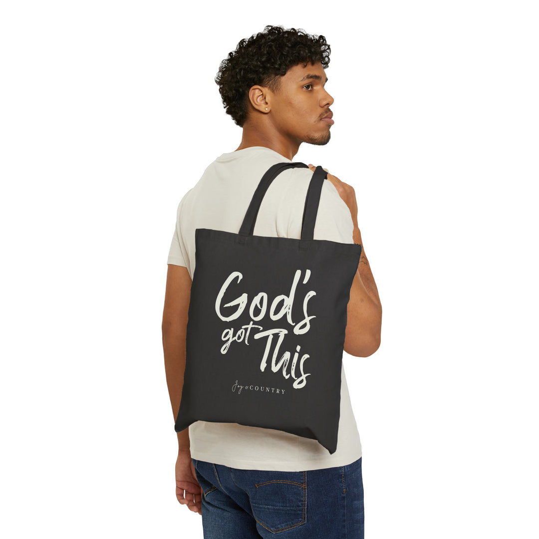 God's Got This - Cotton Canvas Tote Bag