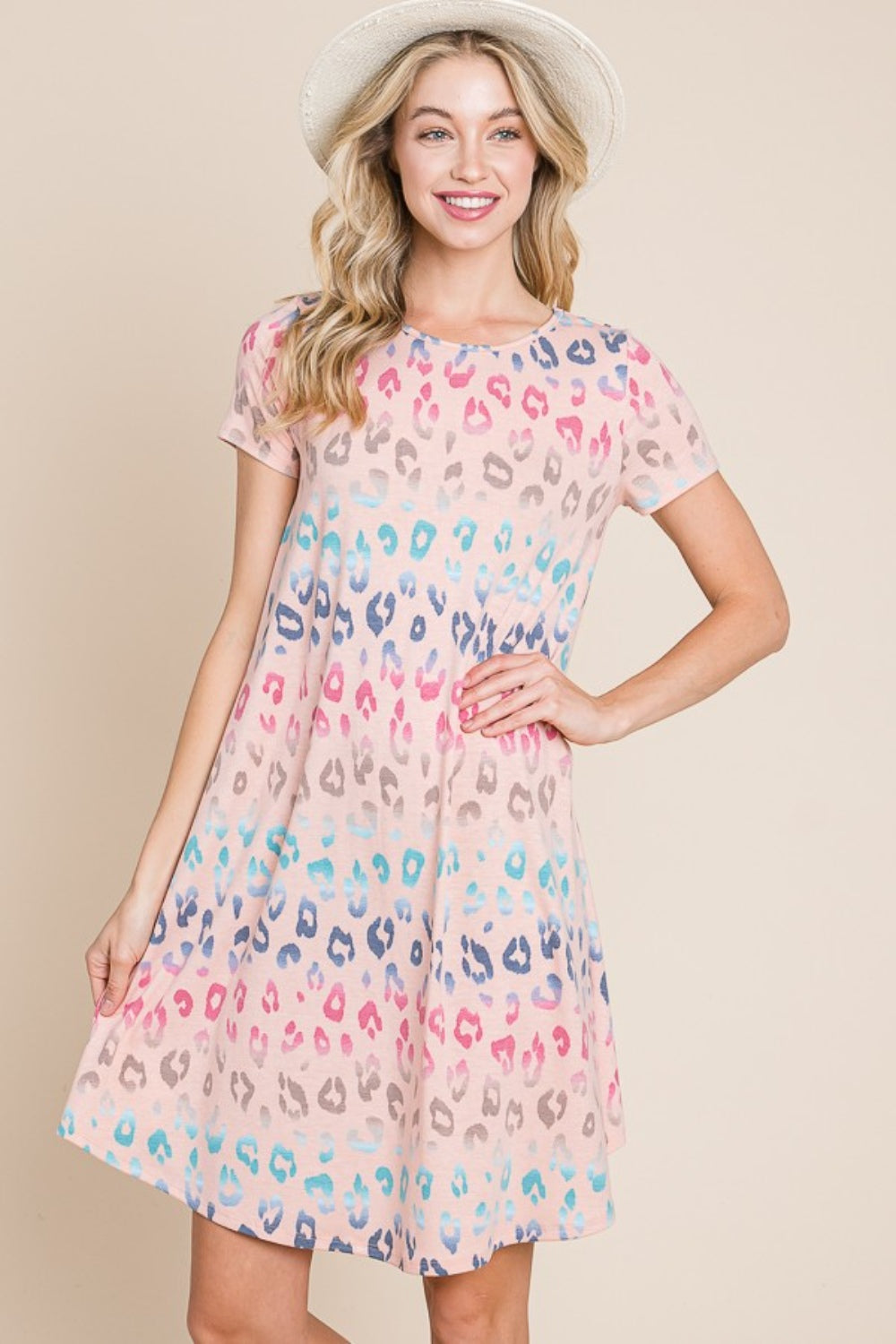 Shine Bright Leopard-Print Dress - Joy & Country