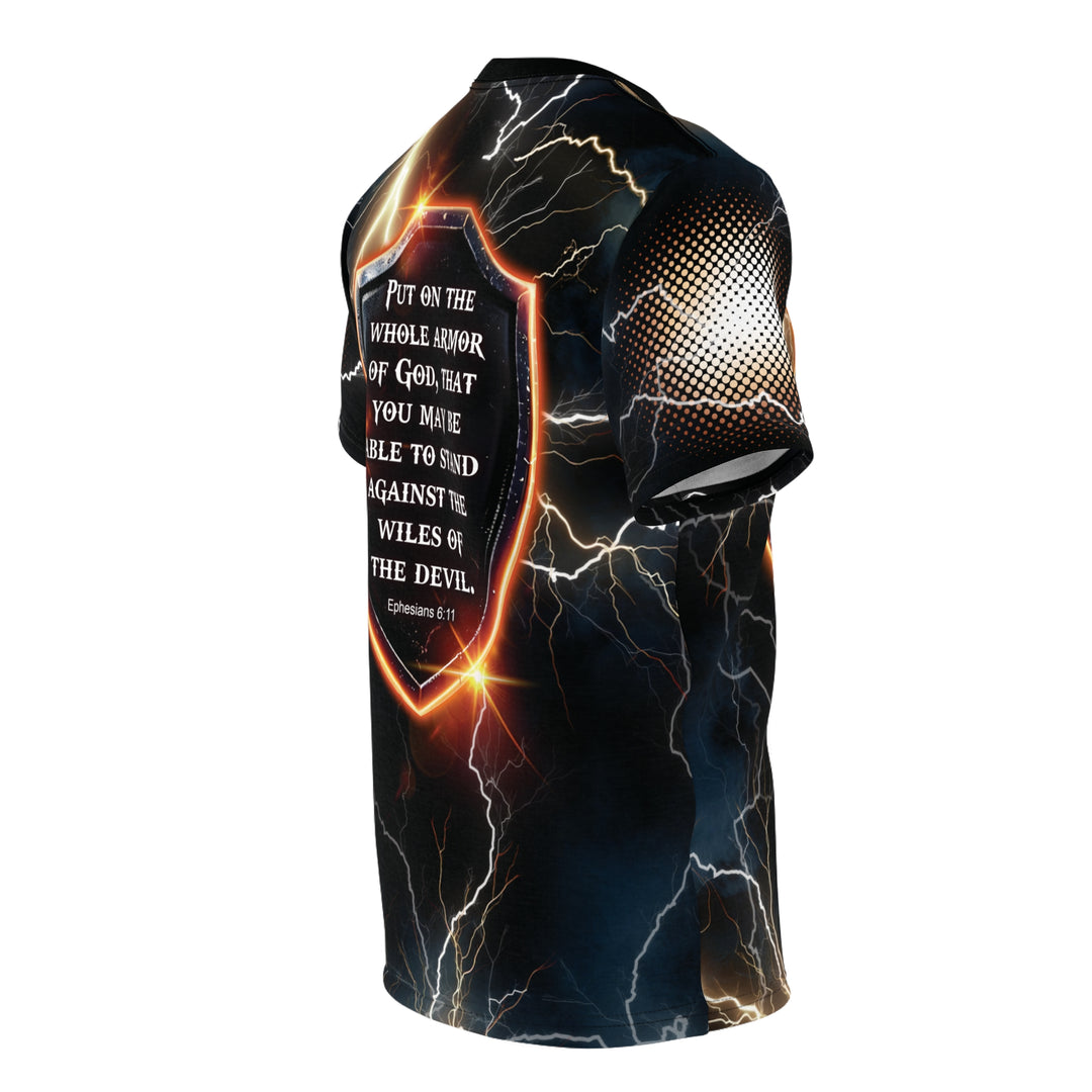 Put On The Whole Armor Of God - Unisex Premium Crew-Neck Tee - JC Exclusive - Joy & Country