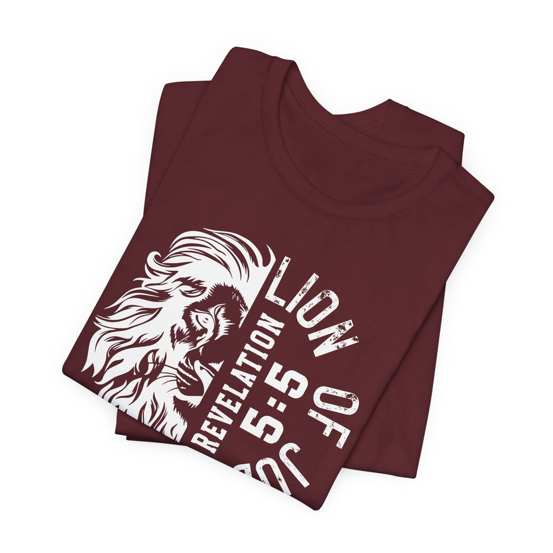 Lion Of Judah Revelation 5:5 - Unisex Crew-Neck Tee - Joy & Country
