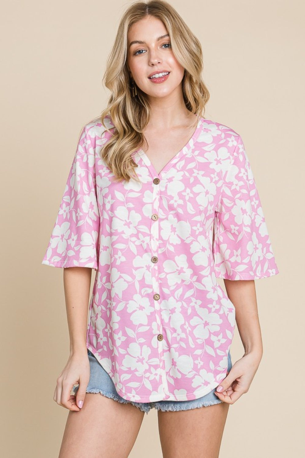 Spring To Life Floral Top