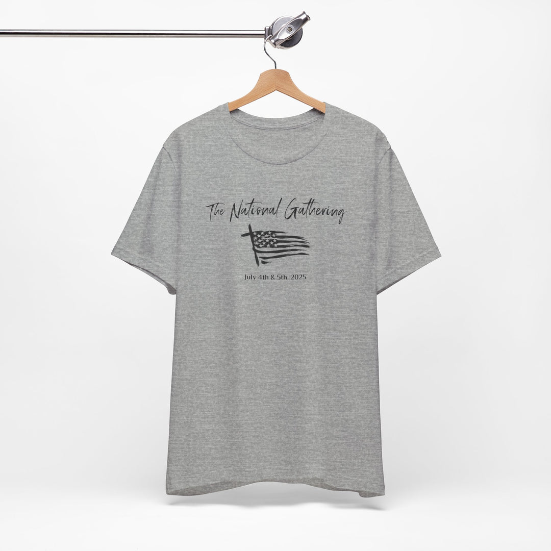 The National Gathering July 2025 - Unisex Crew-Neck Tee - Joy & Country