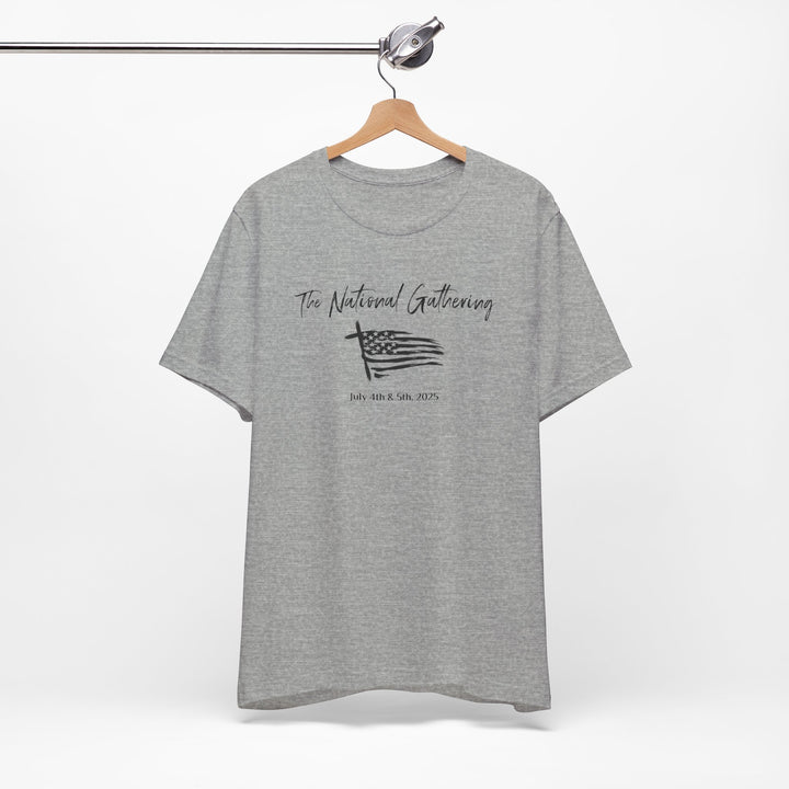 The National Gathering July 2025 - Unisex Crew-Neck Tee - Joy & Country