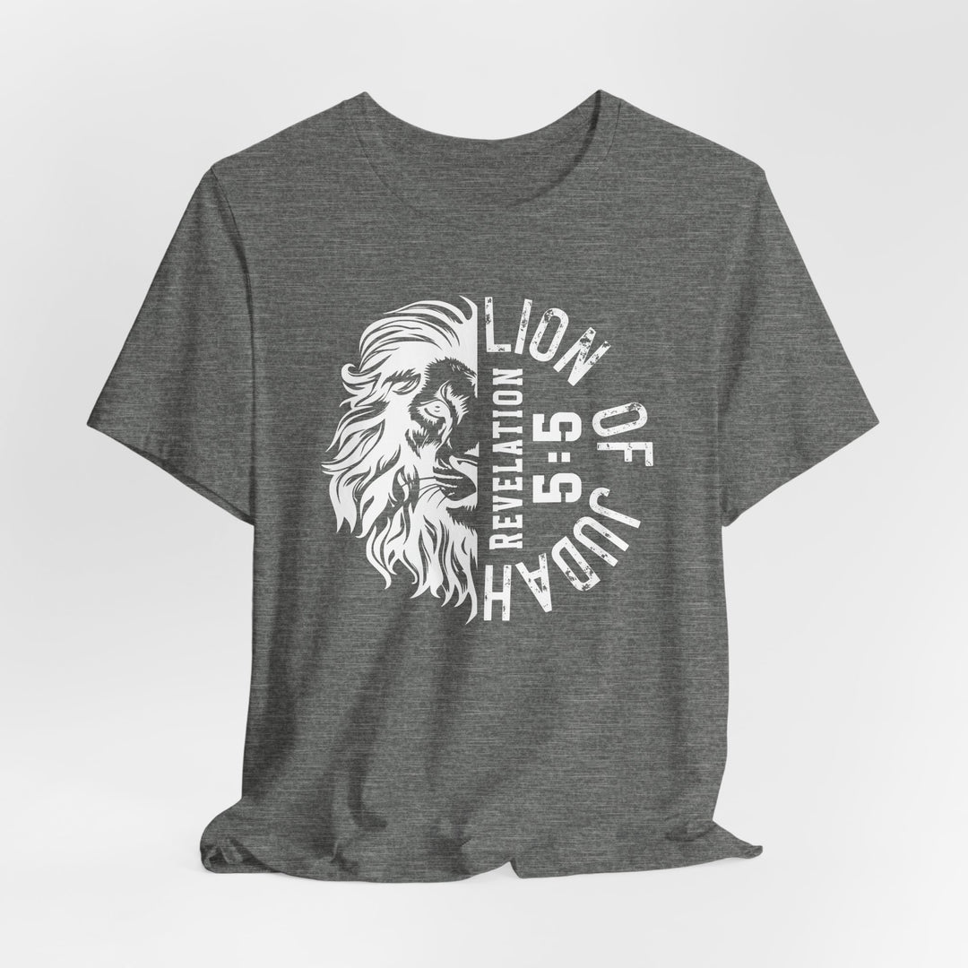 Lion Of Judah Revelation 5:5 - Unisex Crew-Neck Tee - Joy & Country