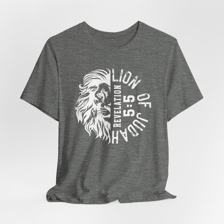 Lion Of Judah Revelation 5:5 - Unisex Crew-Neck Tee - Joy & Country