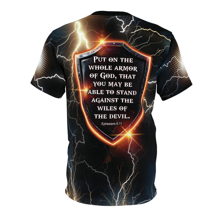 Put On The Whole Armor Of God - Unisex Premium Crew-Neck Tee - JC Exclusive - Joy & Country