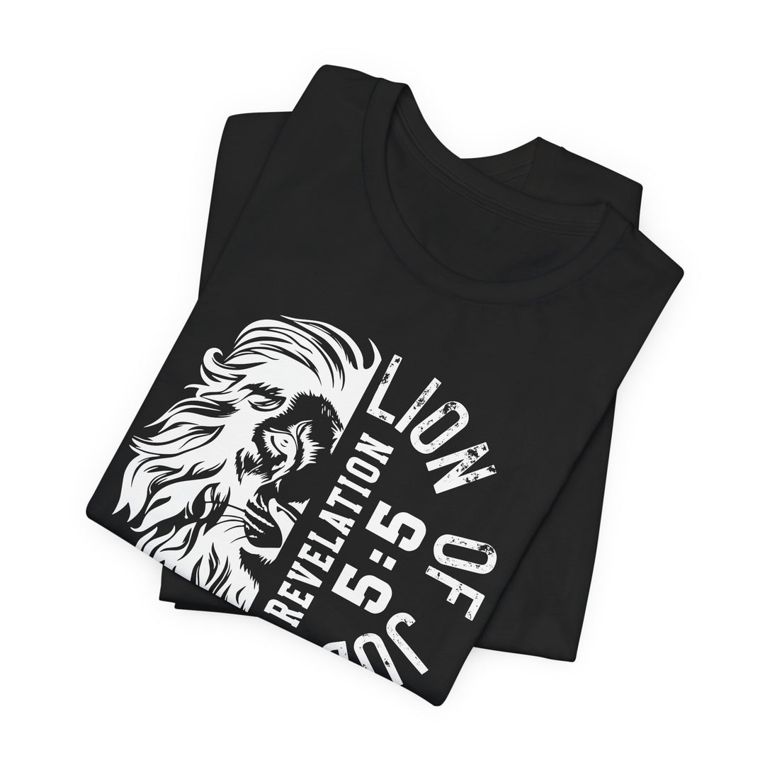 Lion Of Judah Revelation 5:5 - Unisex Crew-Neck Tee - Joy & Country