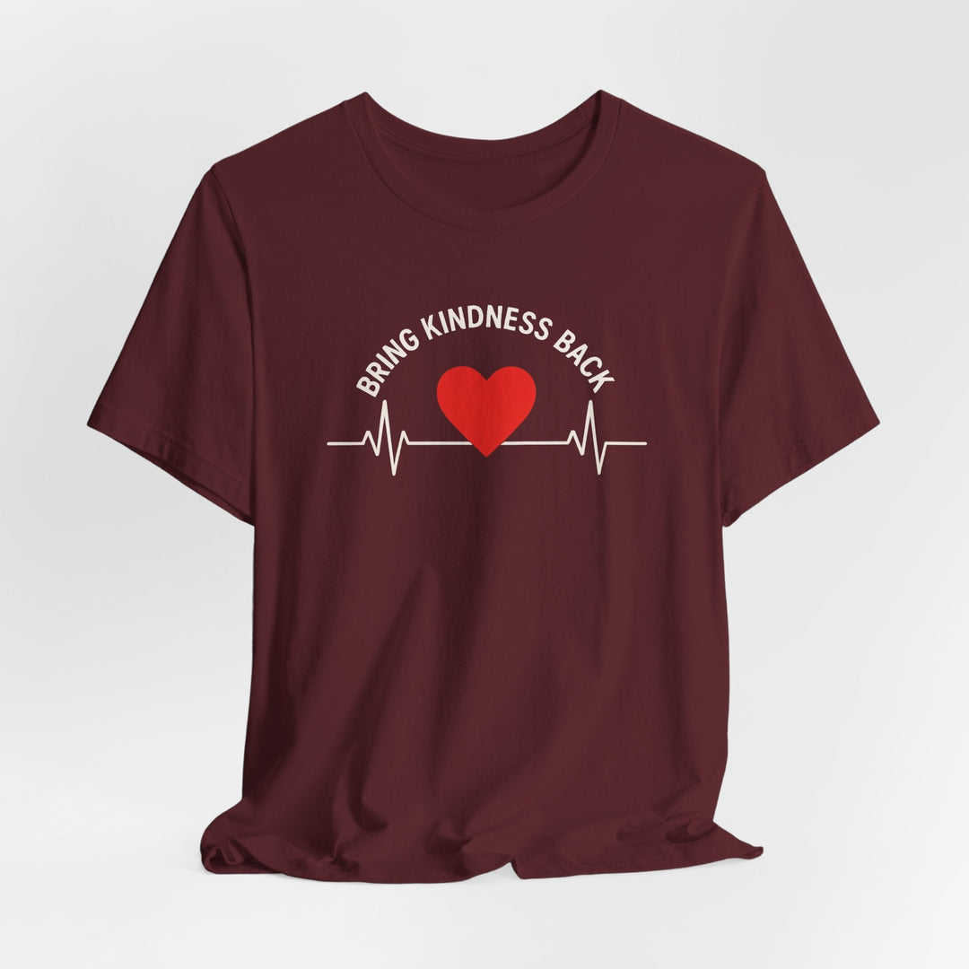 Bring Kindness Back - Heart - Unisex Crew-Neck Tee   T-Shirt Joy & Country