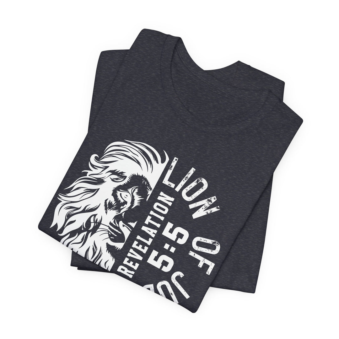 Lion Of Judah Revelation 5:5 - Unisex Crew-Neck Tee - Joy & Country