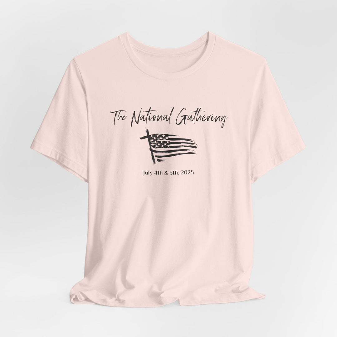 The National Gathering July 2025 - Unisex Crew-Neck Tee - Joy & Country