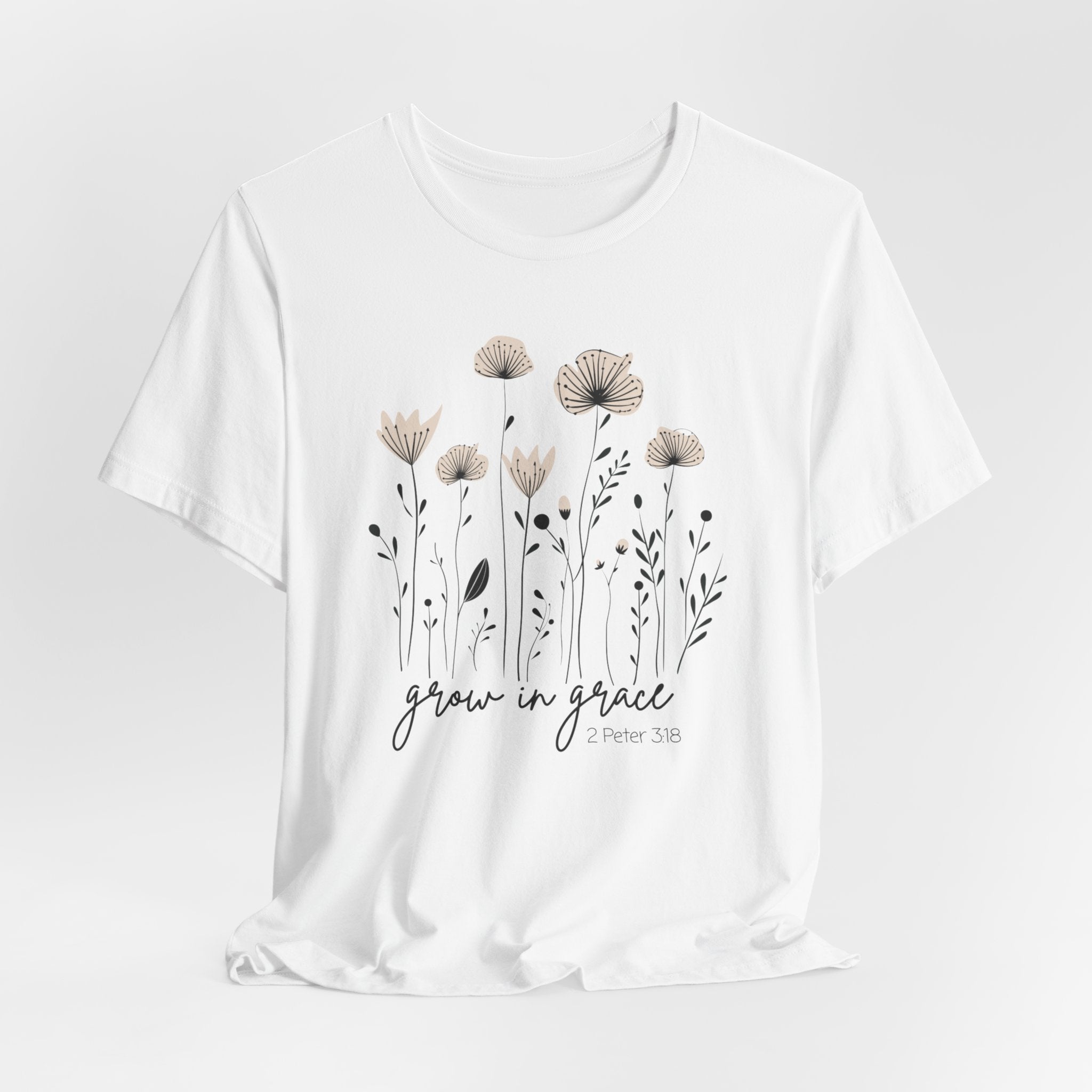 Grow In Grace 2 Peter 3:18 - Unisex Crew-Neck Tee – Joy & Country