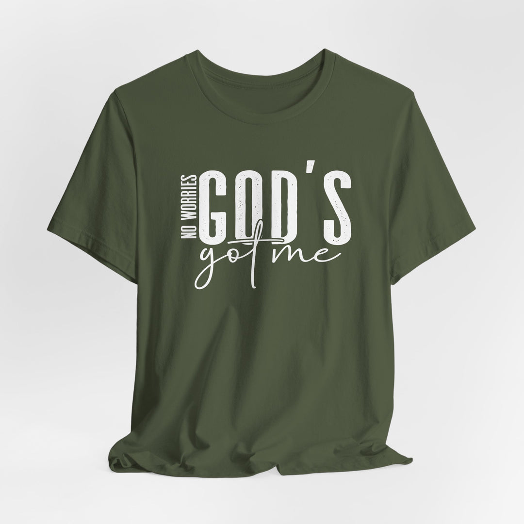 No Worries, God's Got Me - Unisex Crew-Neck Tee - Joy & Country