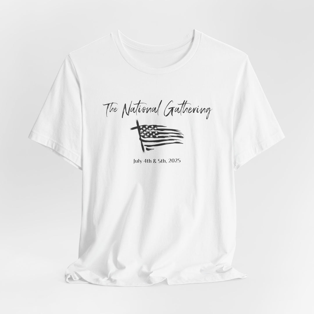 The National Gathering July 2025 - Unisex Crew-Neck Tee - Joy & Country