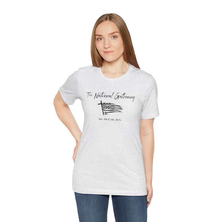 The National Gathering July 2025 - Unisex Crew-Neck Tee - Joy & Country