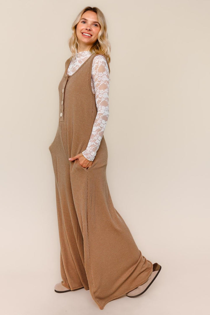 Breezy Moves Wide Leg Jumper   Jumpsuits & Rompers Joy & Country