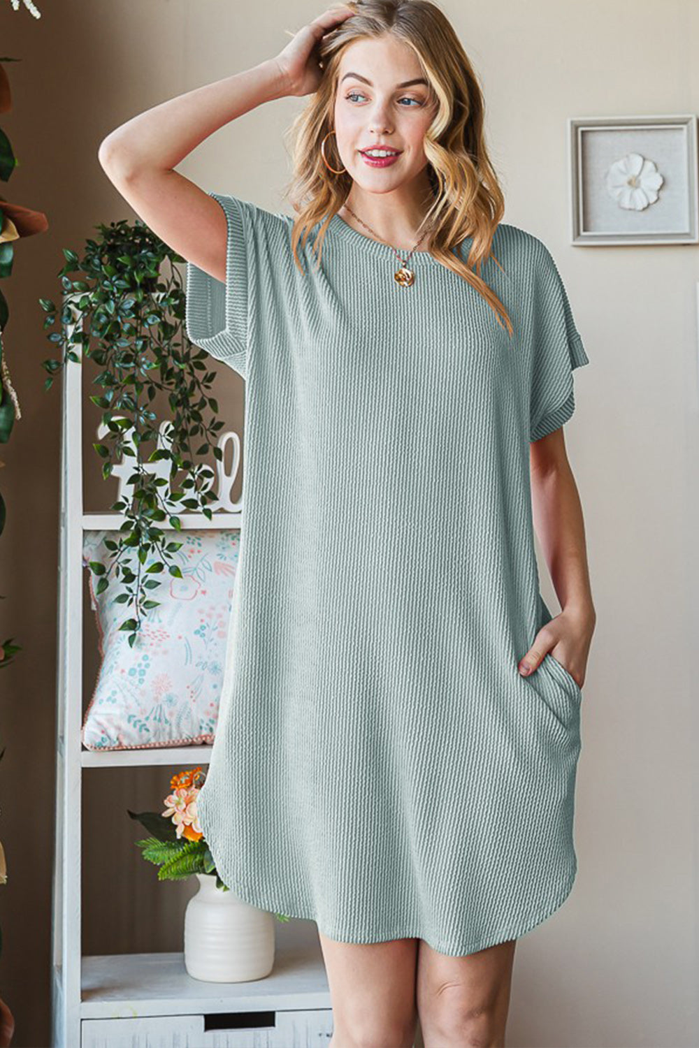 Style And Comfort Ribbed Dress - Joy & Country