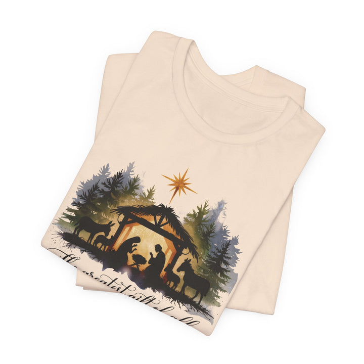 The Greatest Gift of All Matthew 1:21 - Unisex Crew-Neck Tee   T-Shirt Joy & Country