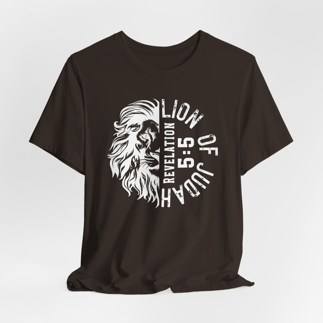 Lion Of Judah Revelation 5:5 - Unisex Crew-Neck Tee - Joy & Country