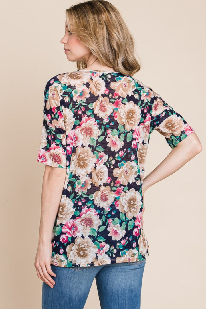 Touch Of Class Floral Top